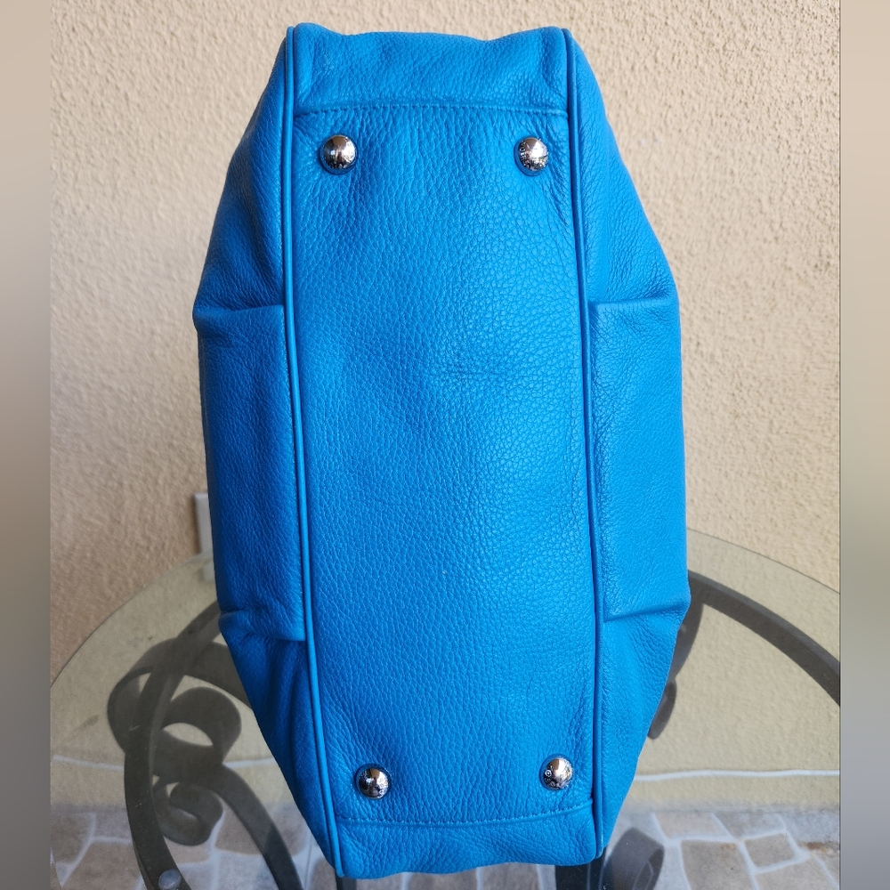 Michael Kors fulton chain summer blue shoulder bag - Picture 7 of 16